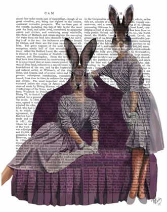 Picture of RABBITS IN PURPLE