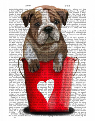Picture of BULLDOG BUCKET OF LOVE RED