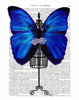 Picture of MANNEQUIN BLUE BUTTERFLY