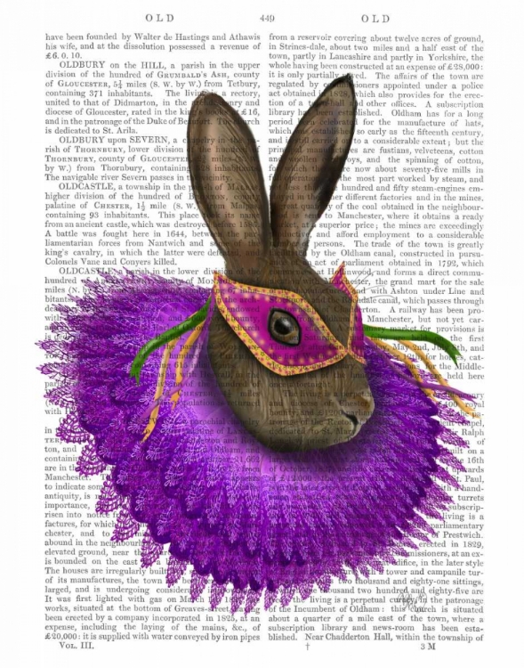 Picture of MARDI GRAS HARE