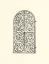 Picture of B-W WROUGHT IRON GATE VI