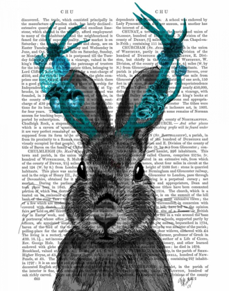 Picture of JACKALOPE WITH TURQUOISE ANTLERS