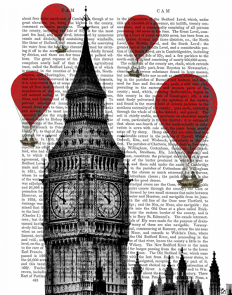 Picture of BIG BEN AND RED HOT AIR BALLOONS
