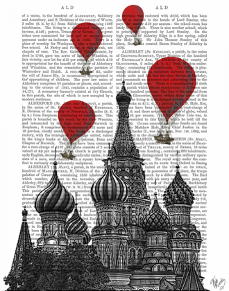 Picture of ST BASILS CATHEDRAL AND RED HOT AIR BALLOONS