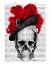 Picture of SKULL WITH RED HAT