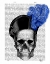 Picture of SKULL WITH BLUE HAT