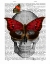 Picture of PINK BUTTERFLY MASK SKULL