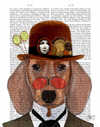 Picture of DACHSHUND WITH STEAMPUNK BOWLER HAT