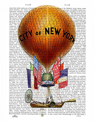 Picture of CITY OF NEW YORK HOT AIR BALLOON