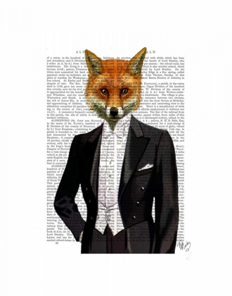 Picture of FOX IN EVENING SUIT PORTRAIT