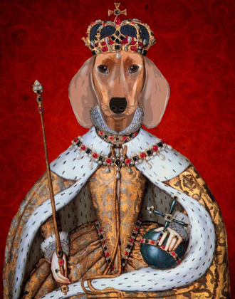 Picture of DACHSHUND QUEEN 