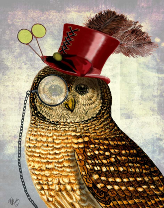Picture of OWL WITH TOP HAT