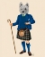 Picture of WEST HIGHLAND TERRIER IN KILT