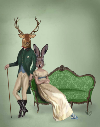 Picture of MR DEER AND MRS RABBIT