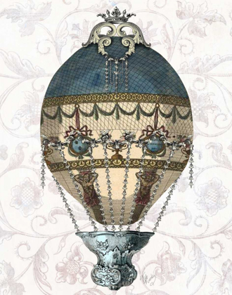 Picture of BAROQUE BALLOON BLUE AND CREAM