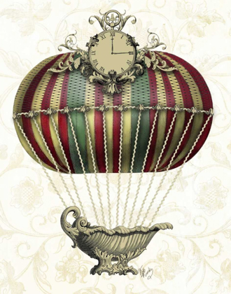 Picture of BAROQUE BALLOON WITH CLOCK