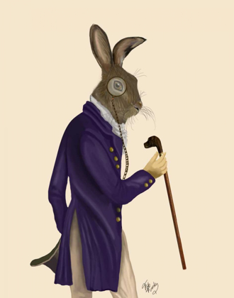 Picture of HARE IN PURPLE COAT