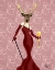Picture of GLAMOUR DEER IN MARSALA