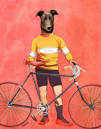 Picture of GREYHOUND CYCLIST