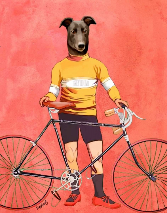 Picture of GREYHOUND CYCLIST