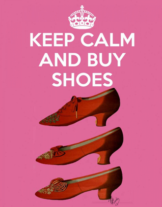 Picture of KEEP CALM BUY SHOES