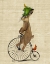Picture of MARCH HARE ON PENNY FARTHING