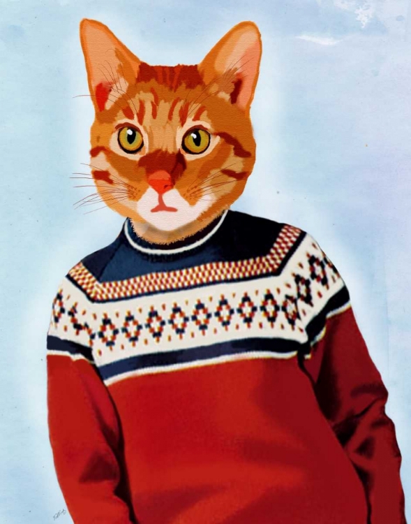 Picture of CAT IN SKI SWEATER