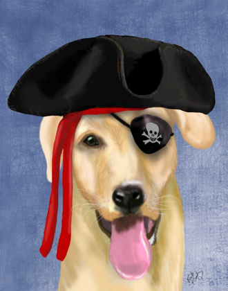 Picture of YELLOW LABRADOR PIRATE