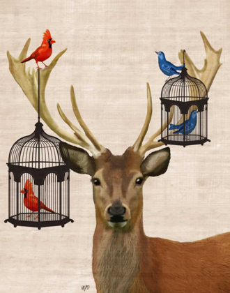 Picture of DEER AND BIRD CAGES