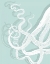 Picture of OCTOPUS TENTACLES WHITE ON SEAFOAM