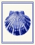 Picture of MIXED NAUTICAL BLUE ON CREAM D