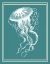 Picture of MIXED NAUTICAL WHITE ON TEAL E