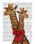 Picture of GIRAFFES AND BOW