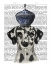 Picture of DALMATIAN WITH BLUE VASE