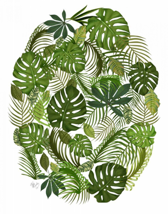Picture of TROPICAL OVAL, GREEN