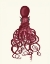 Picture of OCTOPUS, TWISTED RED