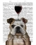 Picture of DOG AU VIN, ENGLISH BULLDOG