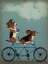Picture of BASSET HOUND TANDEM