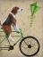 Picture of BEAGLE ON BICYCLE