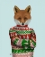 Picture of FOX IN CHRISTMAS SWEATER