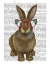 Picture of RABBIT AND FLOWER GLASSES