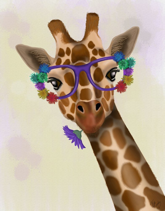Picture of GIRAFFE AND FLOWER GLASSES 1