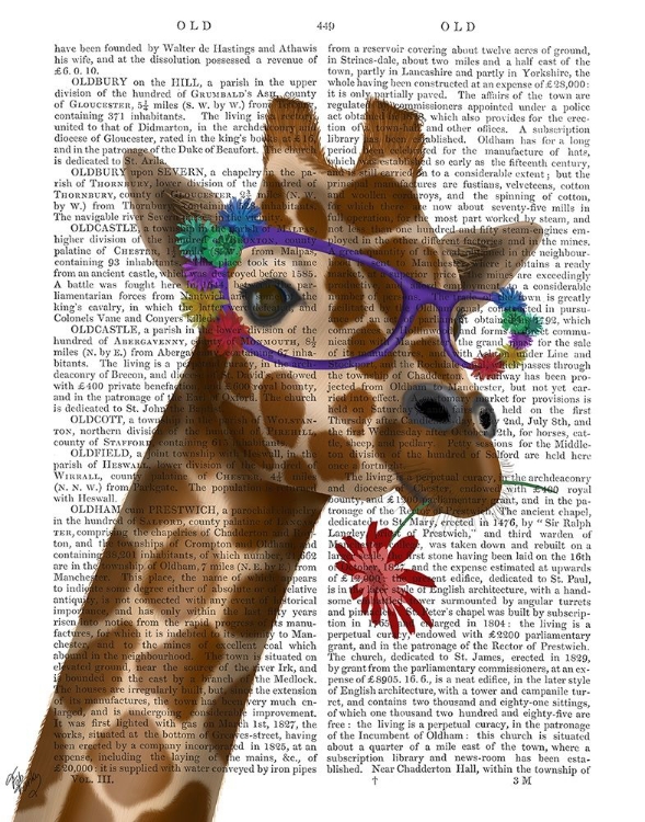 Picture of GIRAFFE AND FLOWER GLASSES 2