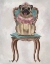 Picture of PUG PRINCESS ON CHAIR