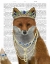 Picture of FOX WITH TIARA, PORTRAIT