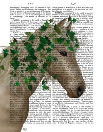 Picture of HORSE PORCELAIN WITH IVY