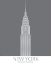 Picture of NEW YORK CHRYSLER BUILDING MONOCHROME