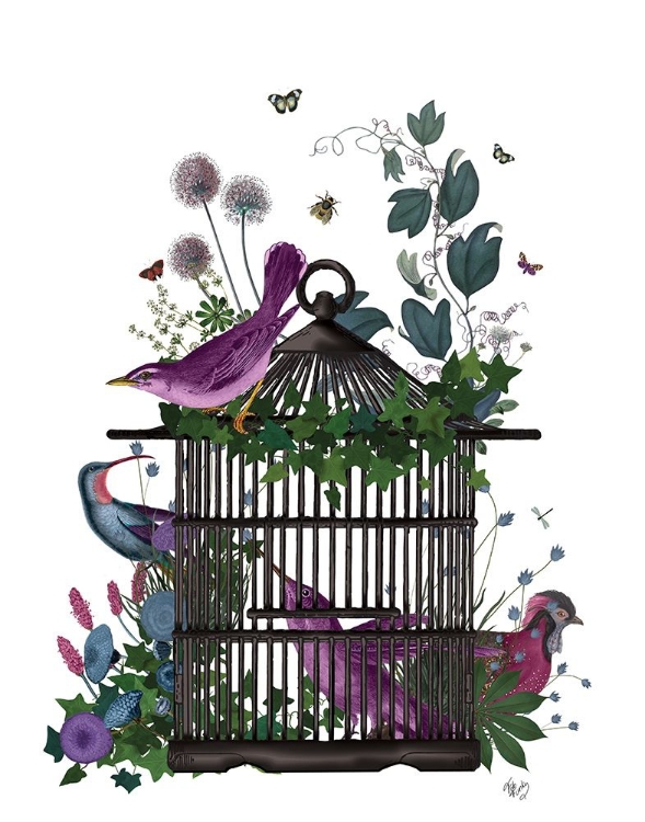 Picture of FLOWER BIRDCAGE 2