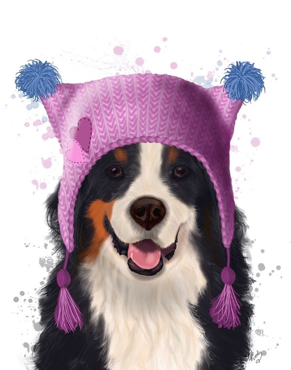 Picture of BERNESE AND BOBBLE HAT