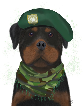 Picture of ROTTWEILER MILITARY DOG